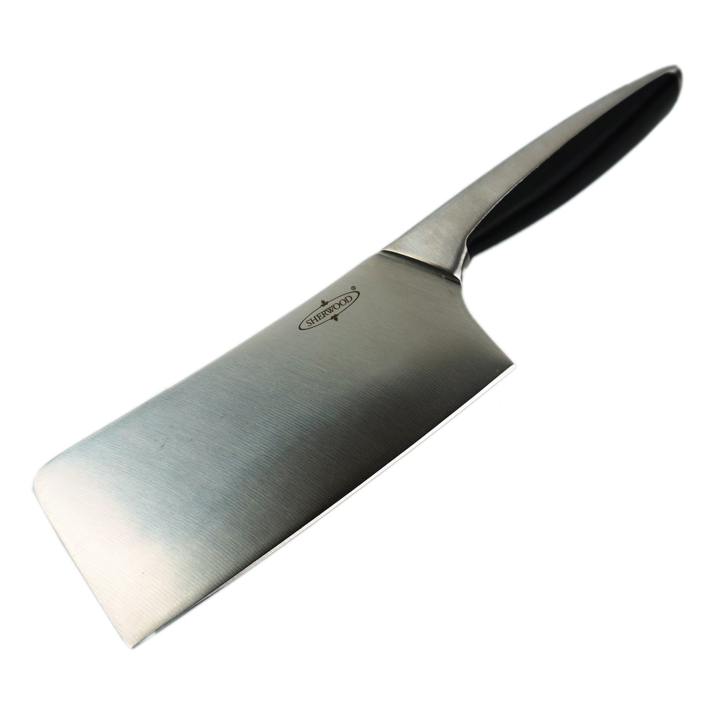 6-Piece Stainless Steel Knife Set with  Bamboo Holder