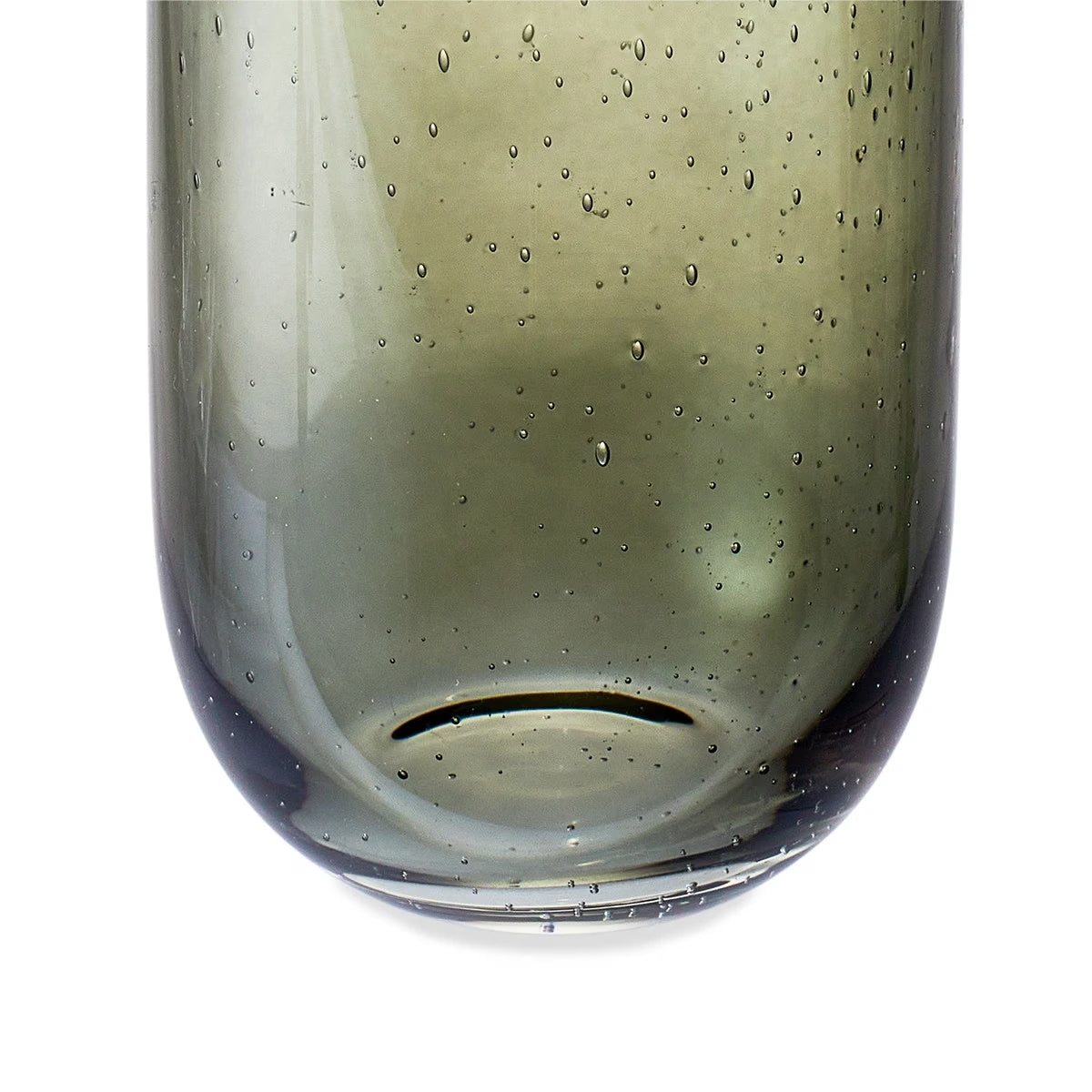 16.5oz/495ml Bubble Highball Glasses,4 Pack,Green