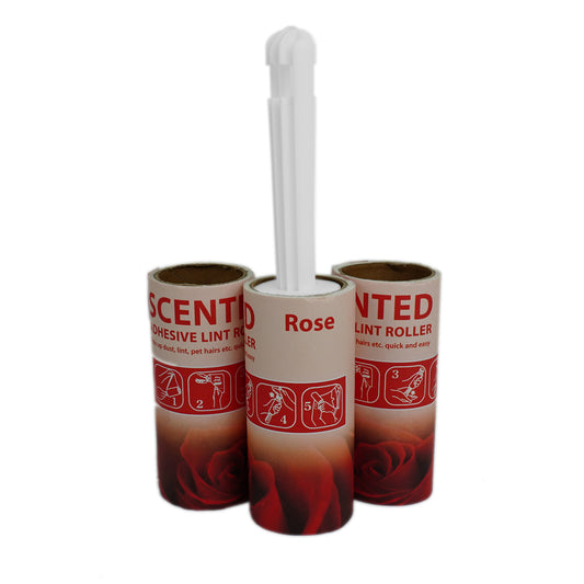 Scented Adhensive Roller 4 Packs / Each Pack 3 Rolls