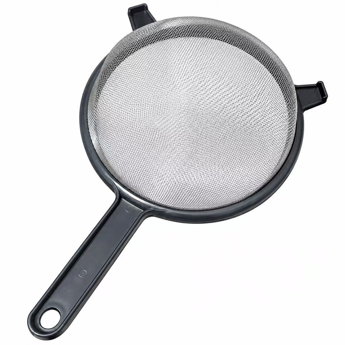 Set of 2, 18cm/7 inch Stainless Steel Food Strainer with Plastic Frame
