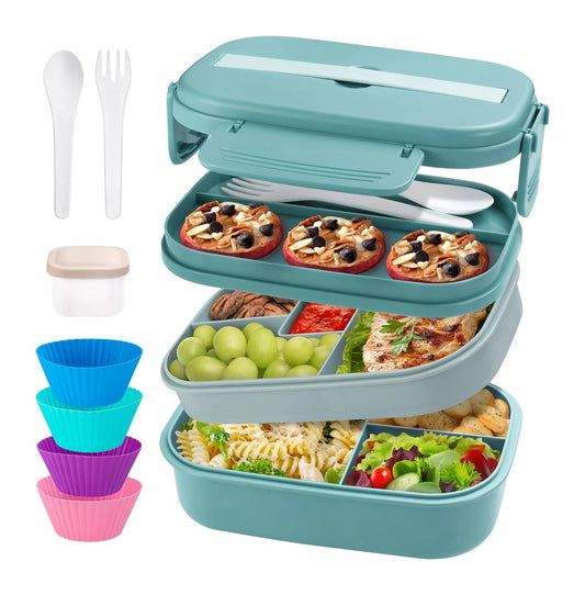 63Oz 3 Layer Large Lunch Box Container