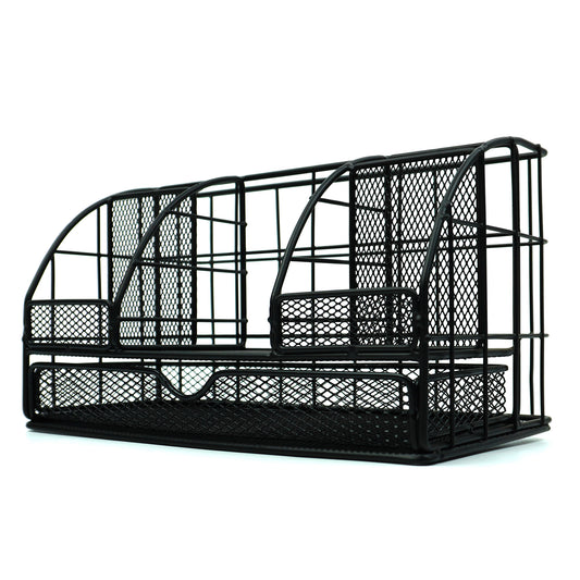 Pen Holder and Desk Organizer, Black