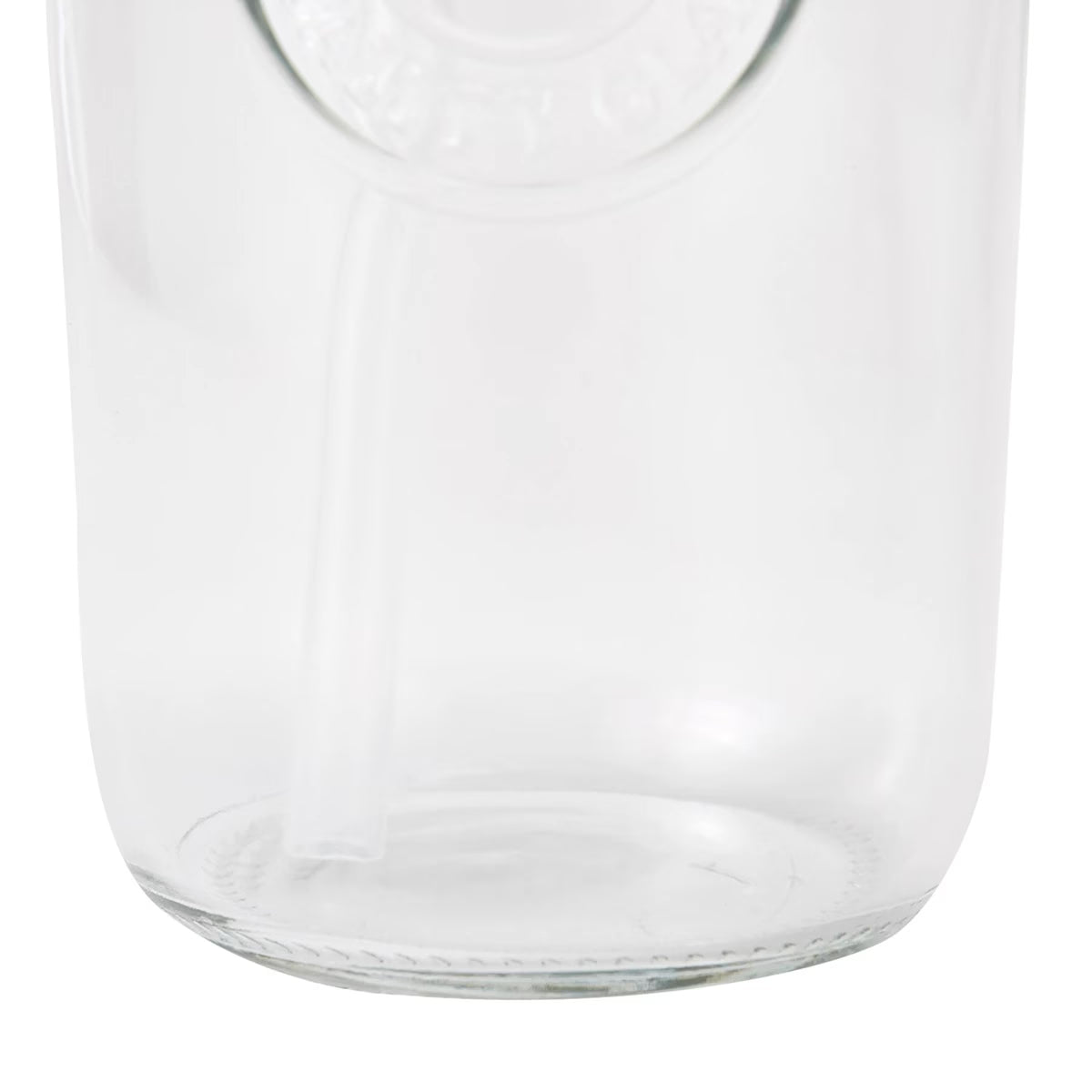Glass Smoothie Jar Set with Straw and Brush,600ml
