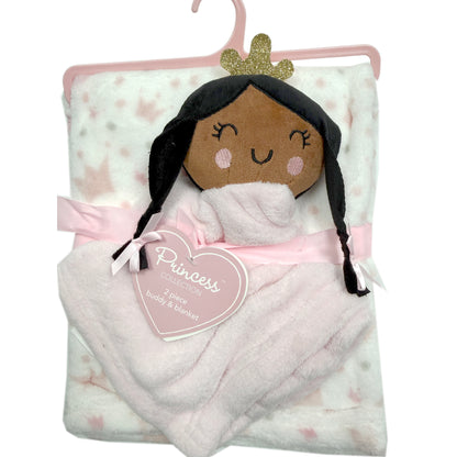 2-Piece Blanket and Security Buddy Set, Princess
