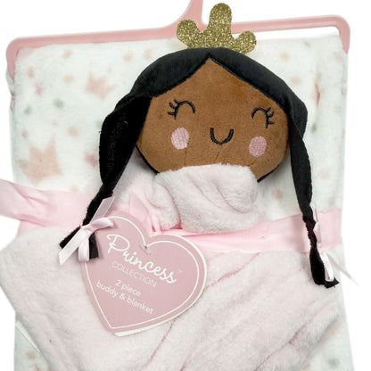 2-Piece Blanket and Security Buddy Set, Princess