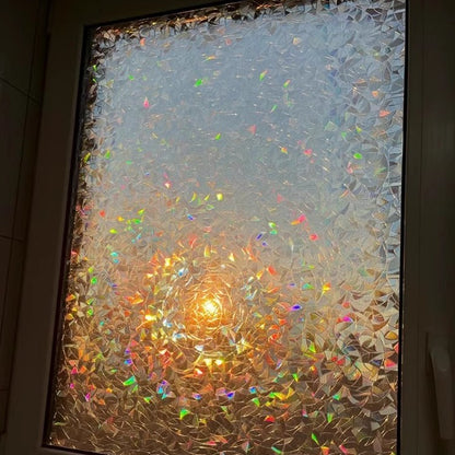 Window Privacy Film Decorative Window Sticker 17.5 x 78.7 inches 2 Units