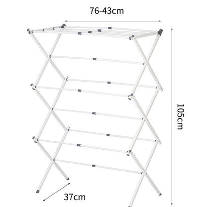 Foldable Clothes Drying Rack