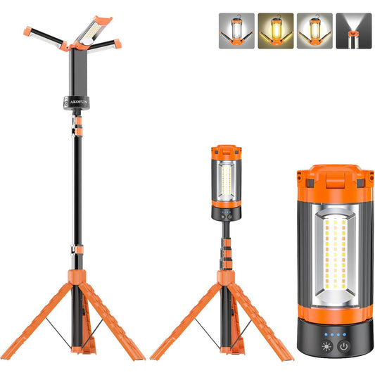 Camping Light with 79" Detachable Tripod