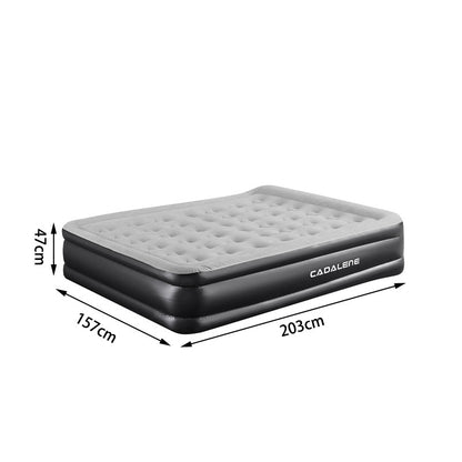 Air Mattress with Built in Pump 203x157x47cm