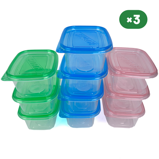 Food Storage Containers 3 Pack / Each Pack 10 Units 709 ML / 24 oz