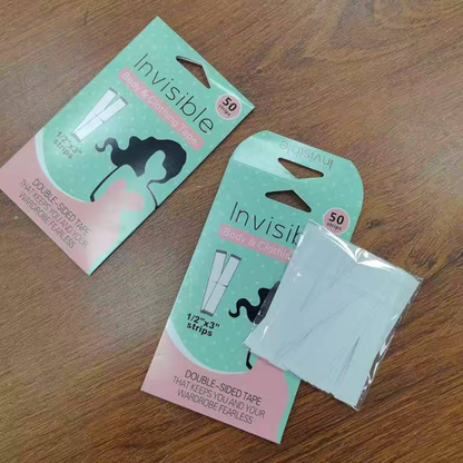 50 Strips Double Sided Tape for Fashion and Clothes 10 Units