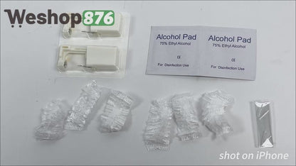 2 Pcs Disposable Ear Piercing Gun with Preloaded Ear Stud