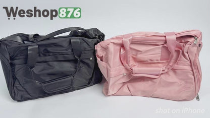 Gym Bag for Women Men with Shoe Compartment
