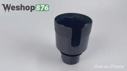 Car Cup Holder Expander Fits Bottles in 3"-3.9" / 16-40oz