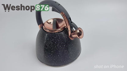 Whistling Stovetop Stainless Steel Tea Kettle, 3 Quart