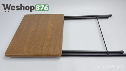 Small Folding TV Table Metal Frame