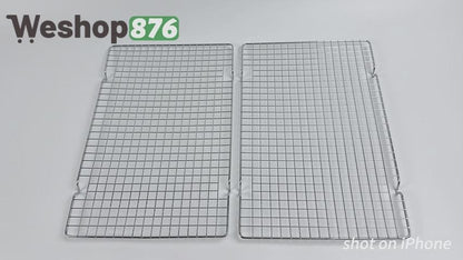 Cooling Racks for Cooking and Baking 10" x 15" 2 Units