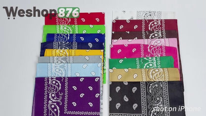 16-Pieces Bandanas Multi-Purpose