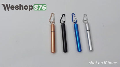 Metal Straws Reusable 4 Units