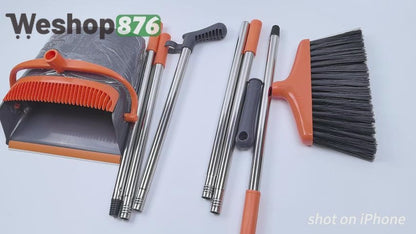 Upgrade Broom and Dustpan Set (2 Color Options)