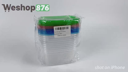Food Storage Containers 3 Pack / Each Pack 10 Units 709 ML / 24 oz