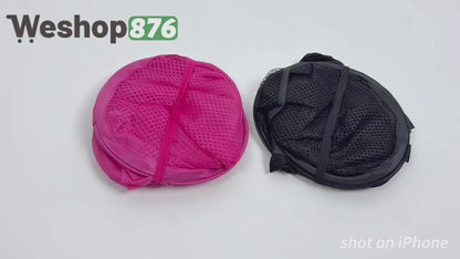 Mesh Pop up Laundry Hamper with Portable Handles 2 Units (2 Color Options)