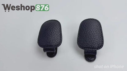 Sunglasses Holders for Car 2 Units, Black