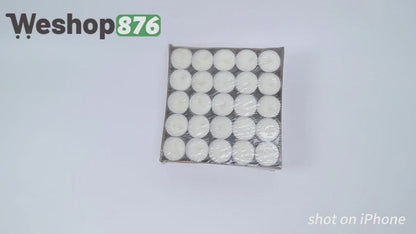 Smokeless Tea Light Candles 100 Units