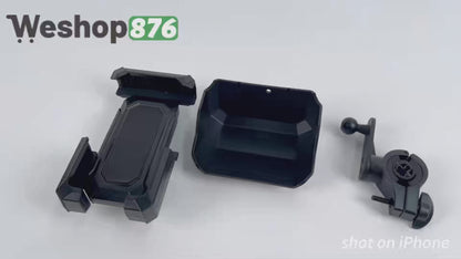Motorcycle Phone Holder, Black