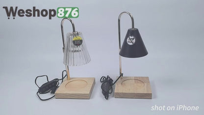 Candle Warmer Lamp with 1 switch and 2 bulbs (2 Options)