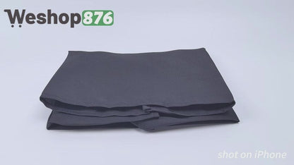 Kitchen Cooking Aprons with 2 Pockets 3 Units, Black