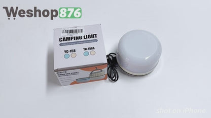 Solar-Powered LED Camping Lantern