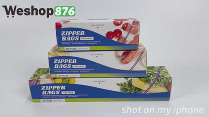 Reusable Food Storage Bags Set 455 Units