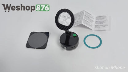 Vacuum Suction Cup Magnetic Phone Mount