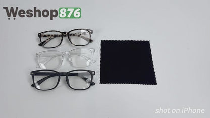 3-Pieces Blue Light Glasses
