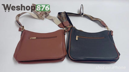 Women Trendy Hobo Bag with Guitar Strap Casual Vegan Leather Shoulder Bag
