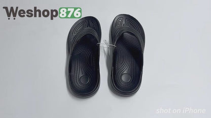 Flip Flops Soft Lightweight Sandals, Black