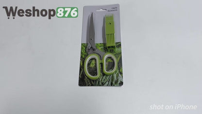 Multipurpose 5 Blade Kitchen Herb Shears