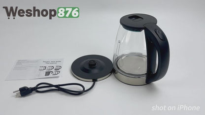 Borosilicate Glass electric Kettle 1.8L