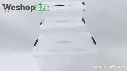 Plastic Storage Boxes with Lids
