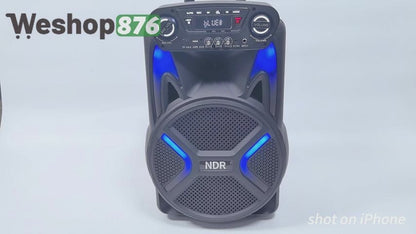 Wireless Speaker with Remote Control & Microphone (2 Size Options)