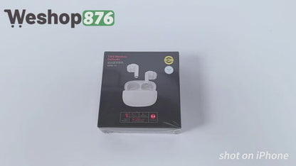 Wireless Semi In-Ear Earphones, Black