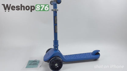 3-Wheel Light-Up Kick Scooter