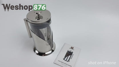 Cold Brew Coffee Maker, Pitcher for Fridge (34oz)