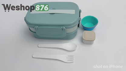 63Oz 3 Layer Large Lunch Box Container