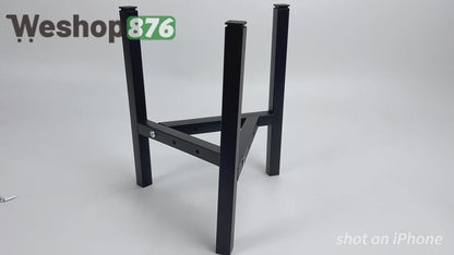 Plant Stand Indoor Adjustable, Black
