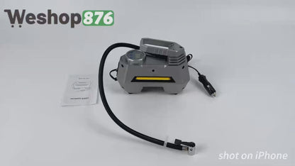 Portable Air Compressor Car Tire Inflator With Digital Pressure Gauge (150 PSI 12V DC)