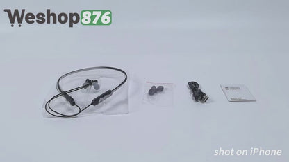 Neck-hung Stereo Bluetooth, Black