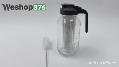 Cold Brew Coffee Maker with Stainless Steel Filter 64oz