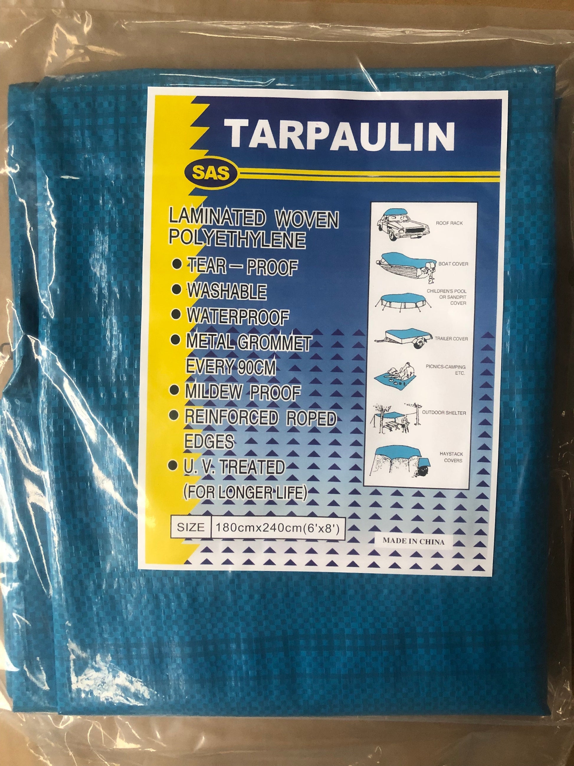 PE poly tarpaulin - Weshop876